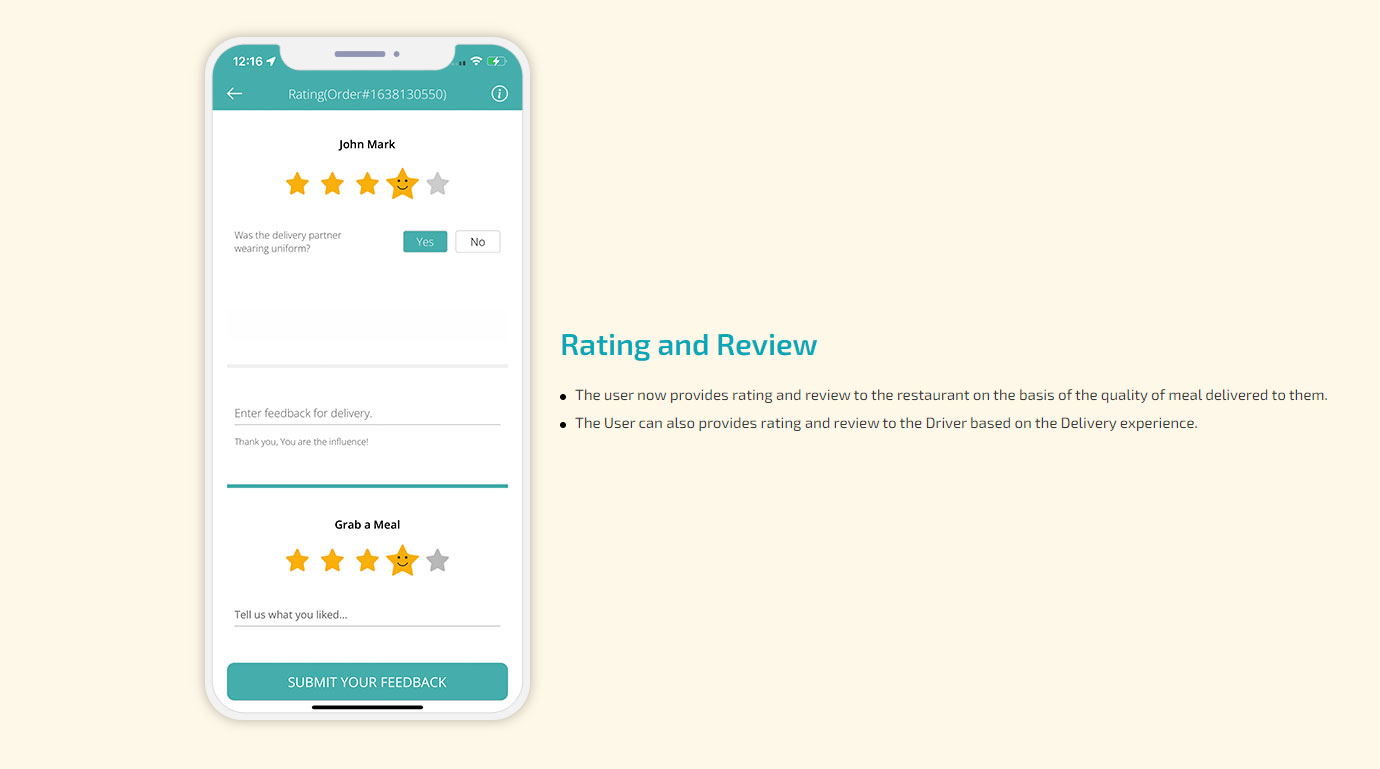 rating and reviews