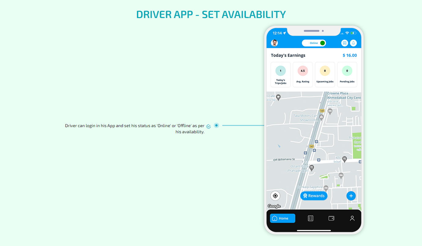 set availability driver