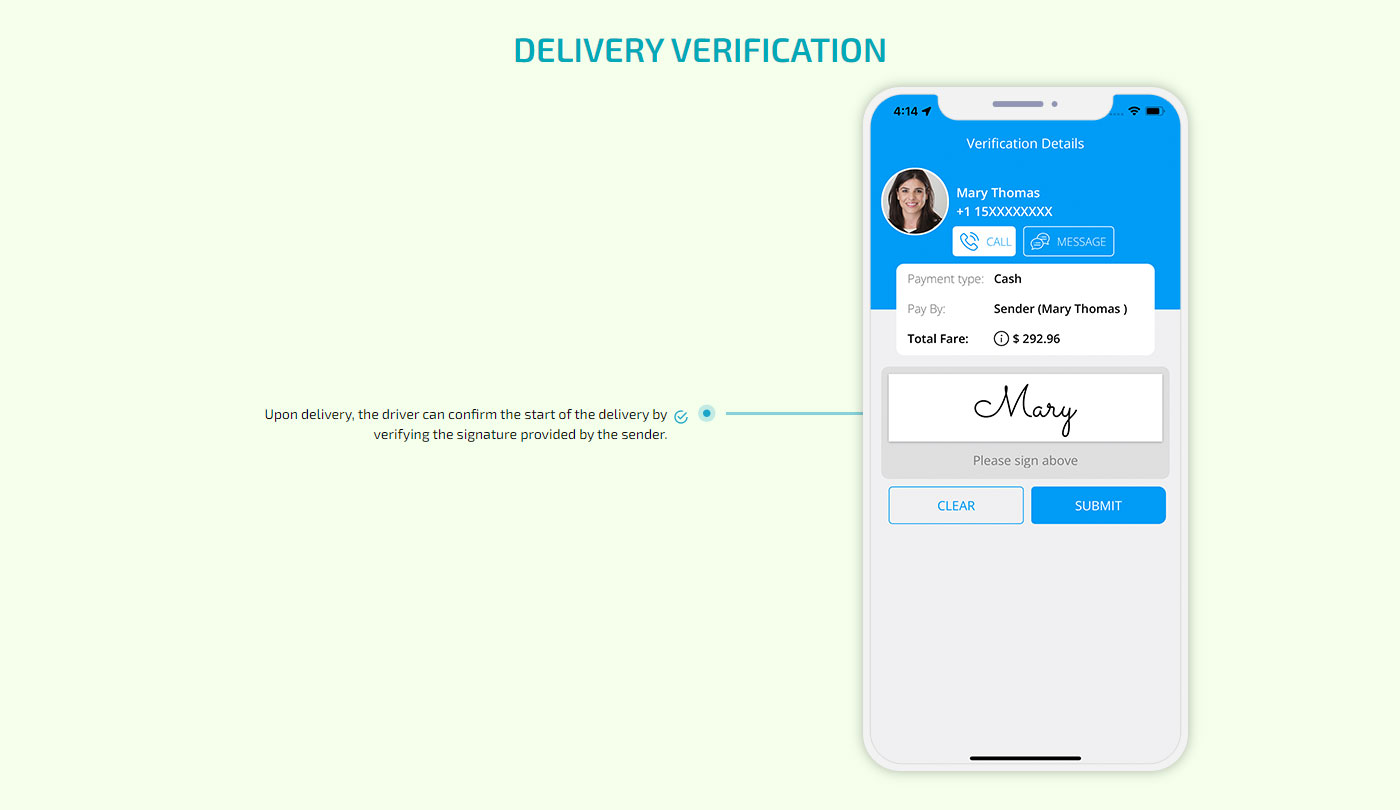 delivery verification