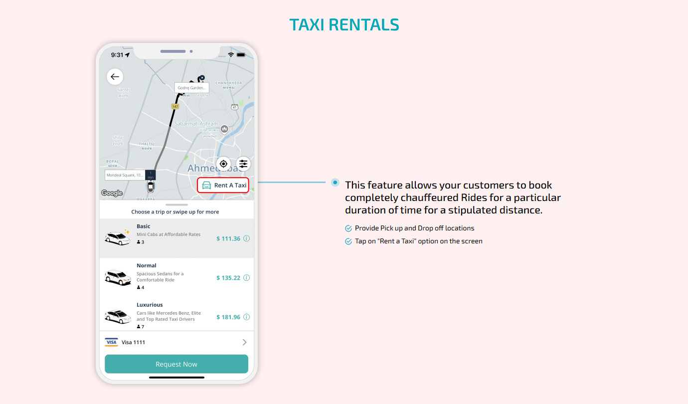 taxi rentals