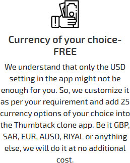 Currency of your choice